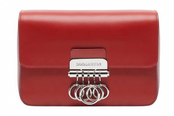 ディースクエアード、“キーリング”着想の新作「キーバッグ」幾通りものスタイル選べるレディースバッグ