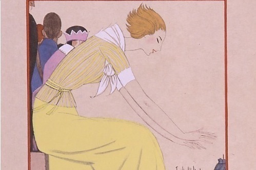 展覧会「100年前のファッション」島根県立石見美術館で、100年前の日常着やリゾートウェア