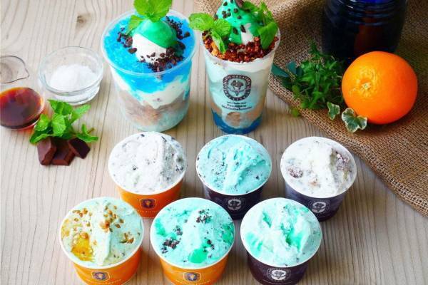 マリオジェラテリア、鬼チョコミントやチョコミントブリュレなど夏の新作チョコミントジェラート＆パフェ