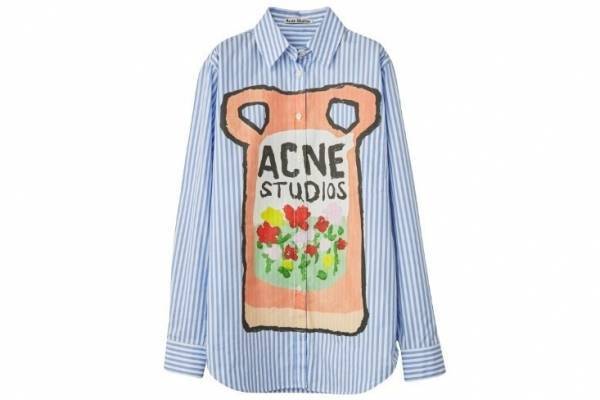 アクネ ストゥディオズ“洗剤パッケージ”アートを配したウェア、グラント・レヴィ・ルセロとコラボ