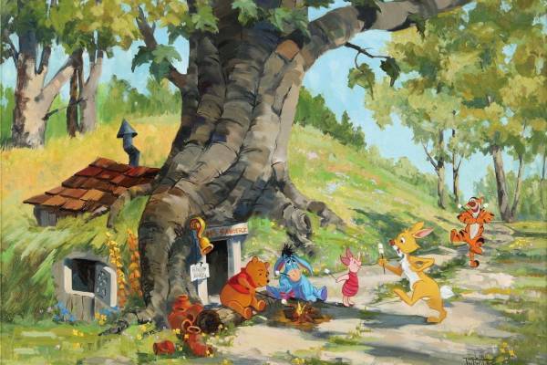 『くまのプーさん』の絵画展示販売会「HUNNY展」東京・大阪・福岡・愛知で開催