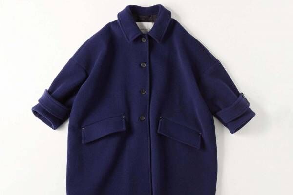 マッキントッシュのコートやJ&amp;M デヴィッドソンのバッグ、エリオポール別注“ブルー”カラーで