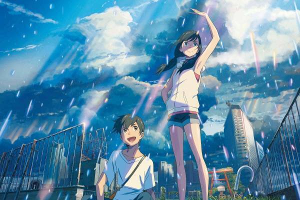 松屋銀座で新海誠「天気の子」展 - 映画の制作資料を初公開、気象現象の体験コーナーも