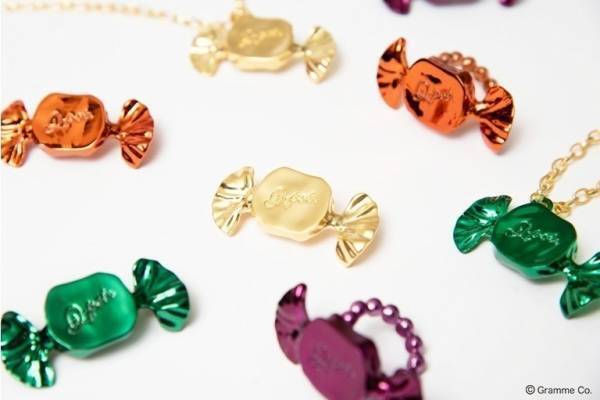 Q-pot.新作「シャイニー キャンディ」ネックレス＆リング、ポップな「キャンディ」ドレスも
