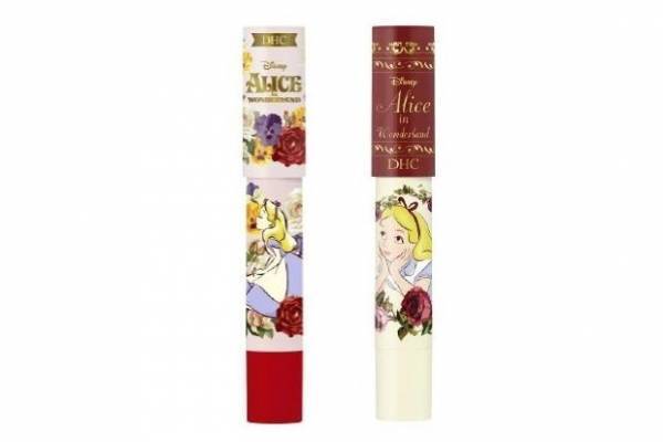 ディズニー『ふしぎの国のアリス』デザインのDHC「リップカラー トリートメント クレヨン」発売