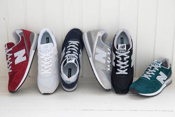 ニューバランスのスニーカー「CM996」に待望の定番カラー - グレー・ブラック・レッドなど6色