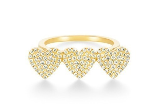 アーカー“おとぎ話”着想の新作ジュエリー、ダイヤモンドを敷き詰めたハートリングやパールピアス