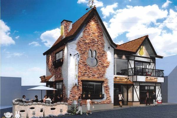 「みっふぃー森のきっちん」大分・湯布院に誕生、“森×ミッフィー”がテーマのベーカリー併設ショップ