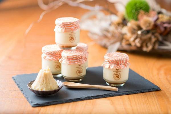 味噌蔵の職人による「みそプリン」茨城・日立で、熟成期間を設けたコク深い味わい
