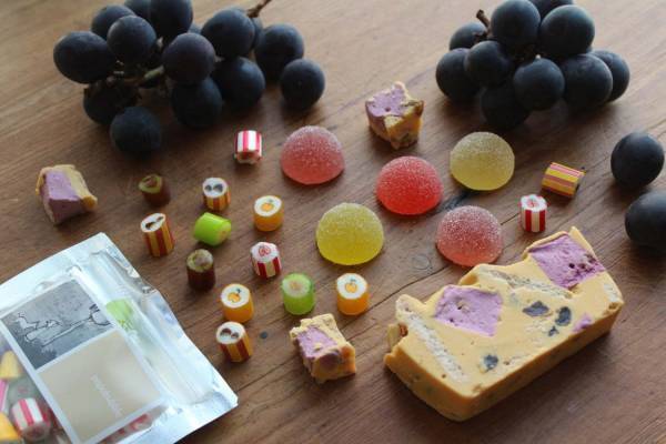 パパブブレの秋スイーツ - 巨峰や蜜リンゴ味のキャンディ＆グミ、紫芋マシュマロ入りチョコなど
