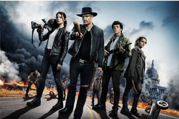 映画『ゾンビランド：ダブルタップ』ゾンビ社会を明るく生き抜くホラーコメディ、エマ・ストーンら出演