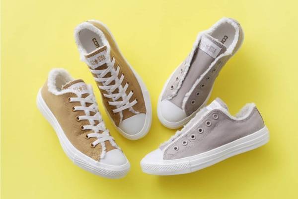 コンバースから軽量“ボア”スニーカー、スリッポンにもなる2WAY仕様