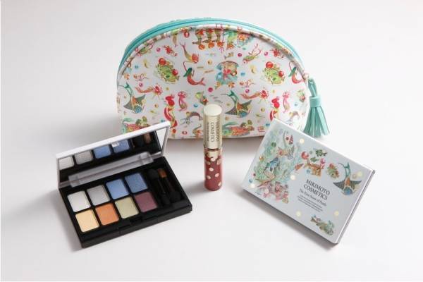 ミキモト“真珠”の初雪舞う海のクリスマスが着想の19年コフレ、全8色アイカラー×リップなど