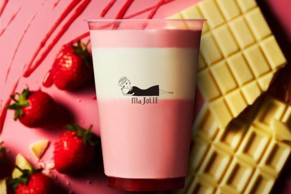 大人のガトーショコラ「マジョリ」から新作ショコラドリンク「つぶつぶストロベリー」