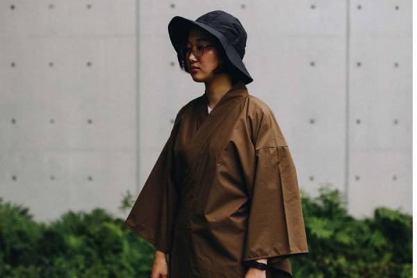 スノーピーク×やまと「アウトドア キモノ」撥水・防風の帯なし着物、あったかボア素材の羽織も