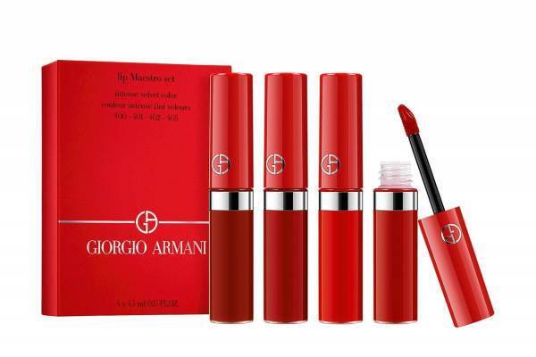 アルマーニ ビューティのアイコンリップがミニサイズに、リップコフレ限定発売