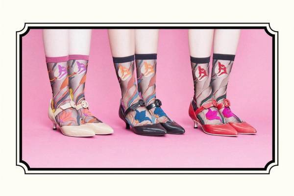 キワンダキワンダ 新作ソックスの期間限定ショップ、新宿ルミネ2で - アーカイブやパルファムラインも