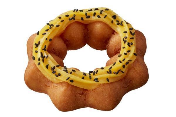 ミスタードーナツ秋限定「さつまいもド」安納芋パウダーを練り込んだしっとりドーナツ、温めればほくほくに