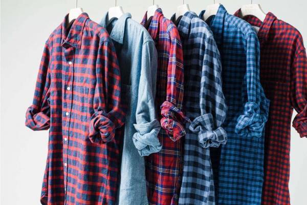 フランク ＆ アイリーン、歴代人気シャツ復刻コレクション第2弾、イタリア製コットンフランネル素材で