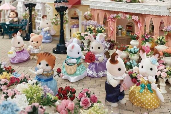 「シルバニアファミリー」の展示イベントが横浜人形の家で、大型ジオラマ展示やアニメ上映など