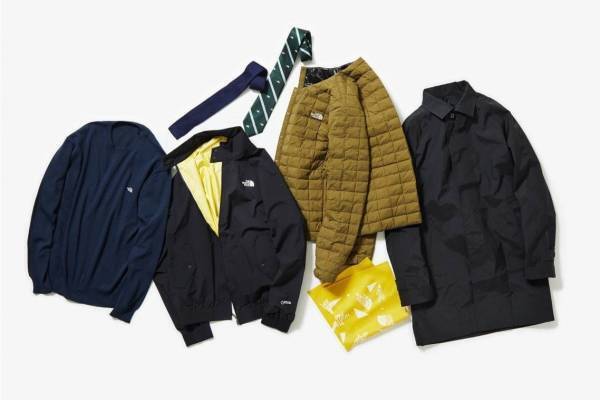 ザ・ノース・フェイス日本橋店限定アイテム、ゴアテックスのジャケットやネクタイなど