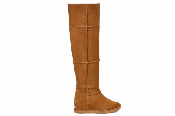 UGG新作レディースブーツ「クラシック フェム」ウェッジソールのニーハイ＆ショート丈