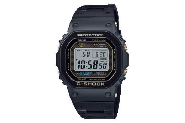 G-SHOCKから外装にチタンを使った新型「GMW-B5000TB」デザインは初代モデルを再現