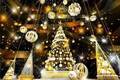 グランフロント大阪のクリスマス、約8mの巨大ツリーやシャンパンゴールドイルミネーション