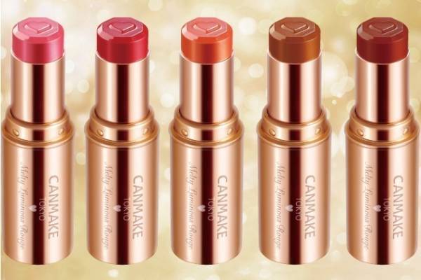 キャンメイク19秋コスメ、とろける高発色"生レアルージュ"からテラコッタ&ブラウンレッド