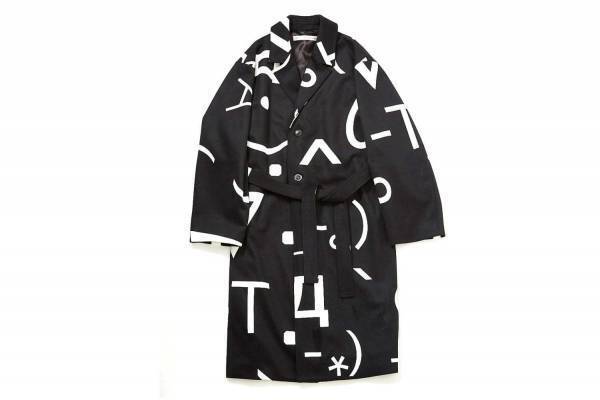 ソーイ×中村ケンゴ“メールの顔文字”モチーフのコートやシャツ、コラージュプリントのジャケットも