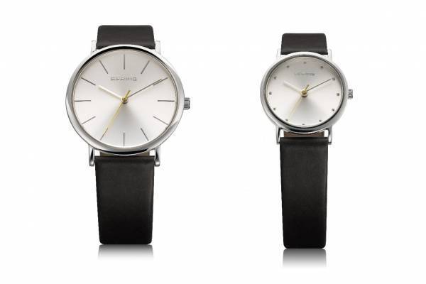 ベーリング クリスマスに向けた新作腕時計、白銀の文字盤＋北極星のように輝く秒針のペアウォッチ