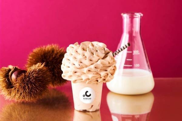 ソフトクリーム専門店・ディグラボ「エアリーソフトクリーム マロン」大阪で、渋皮栗×ふわふわ食感