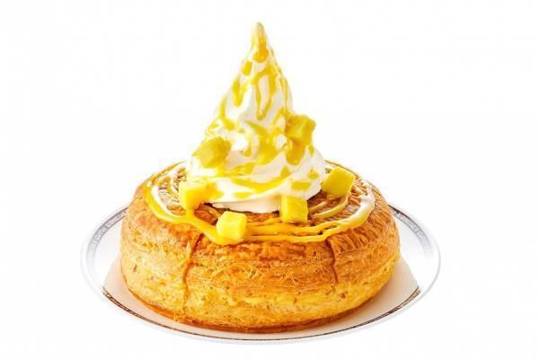 コメダ珈琲店“サツマイモ尽くし”の限定シロノワール「おさつノワール」ねっとり食感のクリーム入り