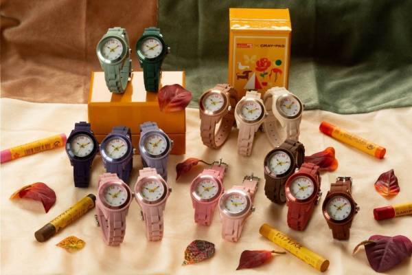 「サクラクレパス」の腕時計に秋冬カラーの新作15色 - アイボリーやブラウン、パープルなど