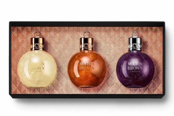 モルトンブラウンのクリスマス - ブランデー香るフレグランスやツリーに飾れるバス＆シャワージェル