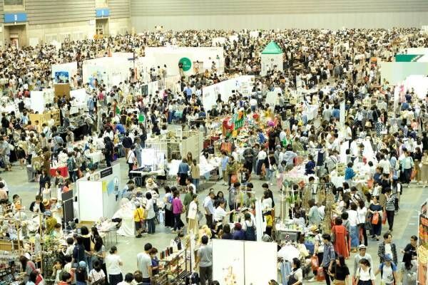 「ヨコハマハンドメイドマルシェ秋」パシフィコ横浜で30,000点以上のハンドメイド作品を販売