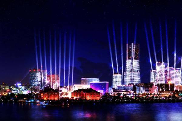 イルミネーションイベント「ナイト シンク ヨコハマ」横浜の街を光＆音楽でダイナミックに演出
