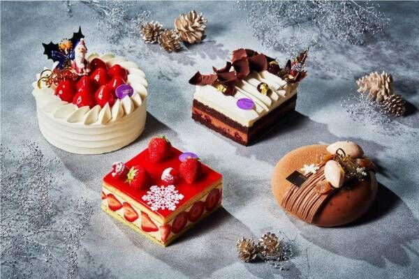 ホテル インターコンチネンタル 東京ベイのクリスマス2019、丸い“マロン”ケーキやチョコのパズル