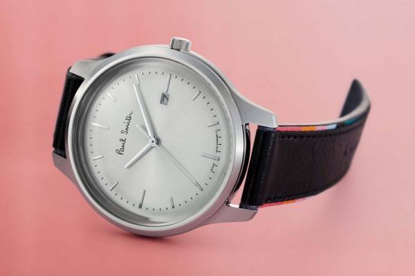 ポール・スミスのウィメンズ＆メンズ腕時計「ザ・シティ」新作、ストラップに鮮やかなストライプ