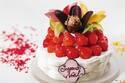 TOKYO チューリップローズのクリスマス、“花咲き乱れる”レアチーズ×苺ショートケーキ
