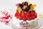 TOKYO チューリップローズのクリスマス、“花咲き乱れる”レアチーズ×苺ショートケーキ