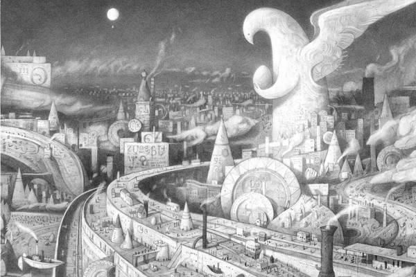 「ショーン・タンの世界展 どこでもないどこかへ」美術館「えき」KYOTOで、絵本の原画など約130点