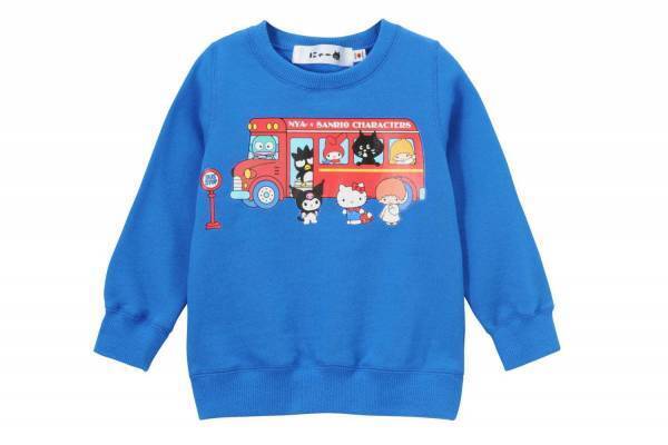 にゃー×サンリオキャラクターズ - ハローキティやマイメロディと“おでかけ”スウェット＆Tシャツ