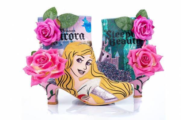 ディズニープリンセス「オーロラ姫」×マレフィセントのシューズ＆バッグ、イレギュラー・チョイスより