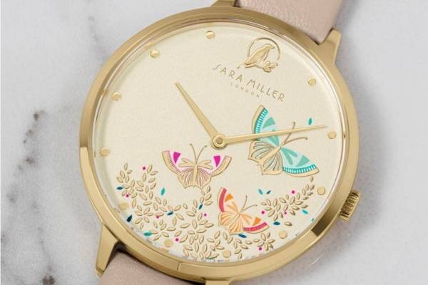 英国発「サラミラーロンドン」“蝶が舞う”新作腕時計、ロンドンの世界遺産キューガーデンに着想