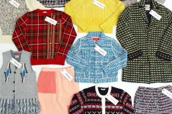 コーヘンを手掛けるニットメーカー「米富繊維」の展示会が表参道で、パスザバトンとのコラボニットも