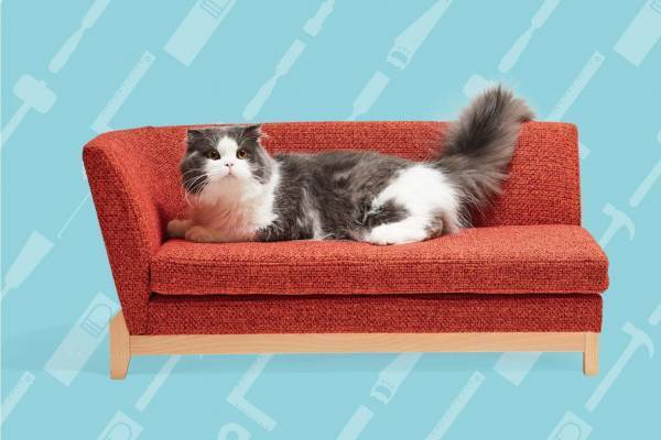 “ネコ用家具”の展覧会「ネコ家具LAB!!」東京・福岡で、ネコの為に縮尺したベッド＆ソファなど