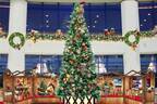 アクアシティお台場、シュタイフのテディベア約100体を飾ったツリー＆クリスマスマーケットも