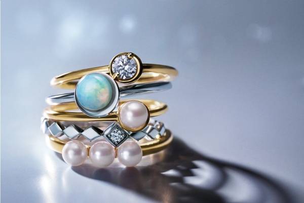 スタージュエリーのクリスマス限定ジュエリー＆ウォッチ、幻想的な冬の星空や雪景色を表現