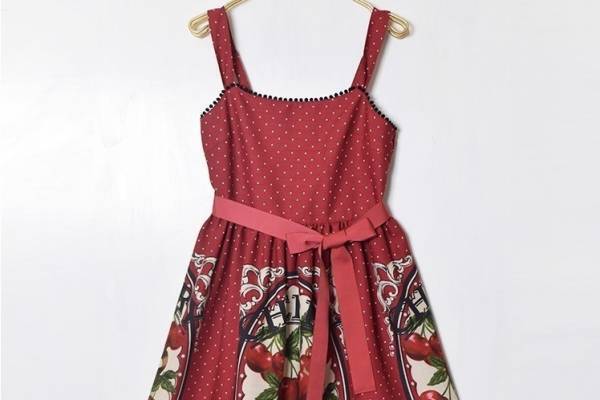 エミリーテンプルキュート新作“トリプルチェリー”ワンピース、エプロンドレスやネックレスも